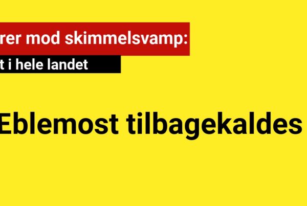 Advarer mod skimmelsvamp: Solgt i hele landetAdvarer mod skimmelsvamp: Solgt i hele landet