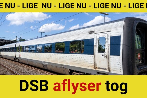 DSB aflyser tog