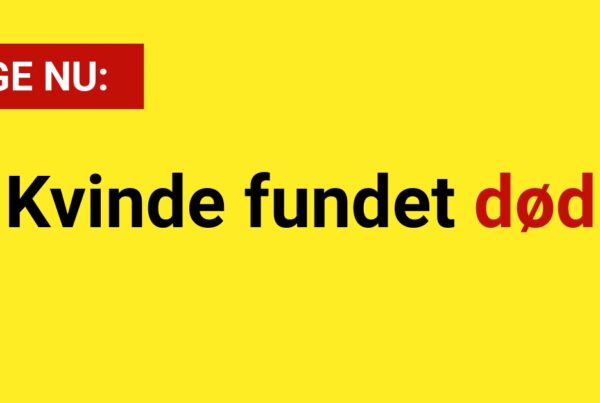 LIGE NU: Kvinde fundet død
