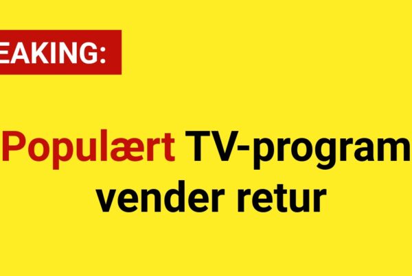 BREAKING: Populært TV-program vender retur