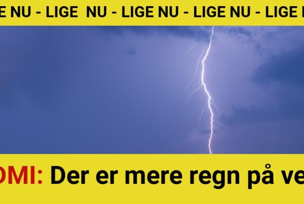 DMI: Der er mere regn på vej