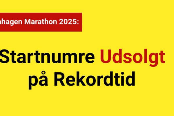 Copenhagen Marathon 2025: Startnumre Udsolgt på Rekordtid