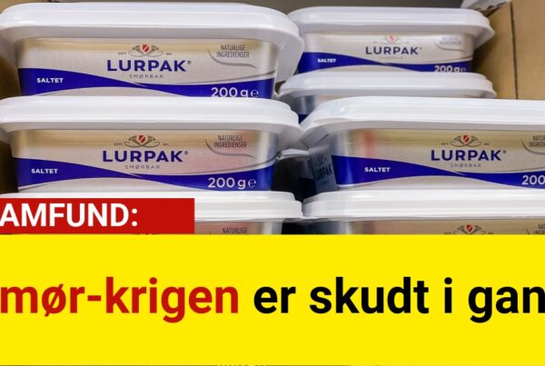 Smør-krigen er skudt i gang