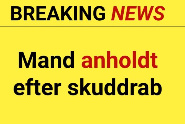 BREAKING: Mand anholdt efter skuddrab