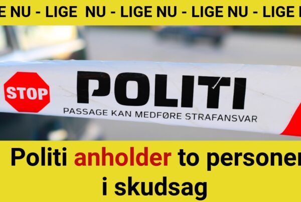 Politi anholder to personer i skudsag - Krimi