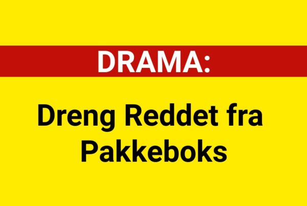 DRAMA: Dreng Reddet fra Pakkeboks