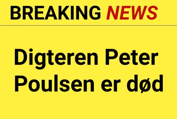 Digteren Peter Poulsen er død