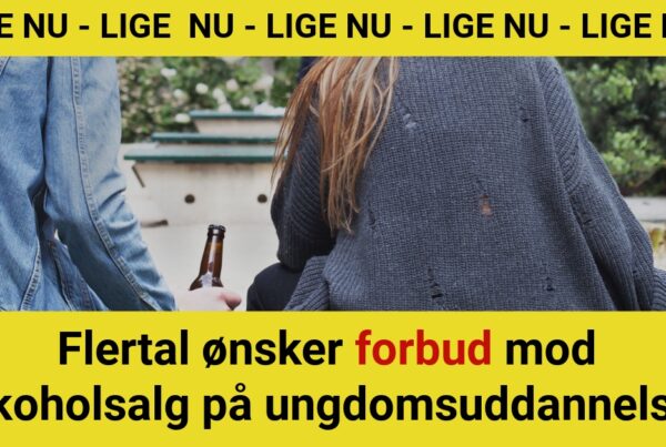 Flertal ønsker forbud mod alkoholsalg på ungdomsuddannelser
