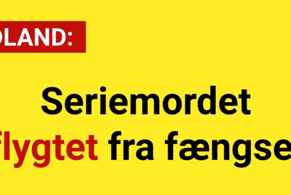 Seriemordet flygtet fra fængsel