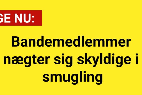 Bandemedlemmer nægter sig skyldige i smugling