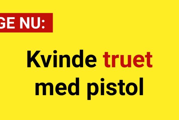 Kvinde truet med pistol