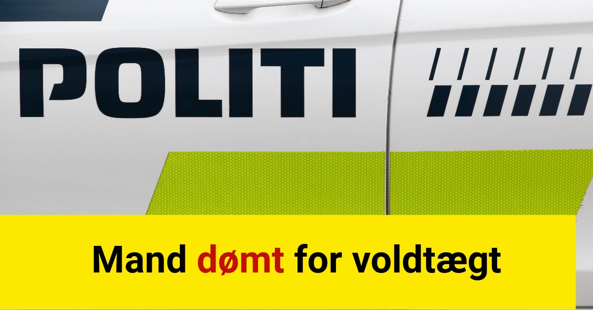 Mand dømt for voldtægt - Krimi