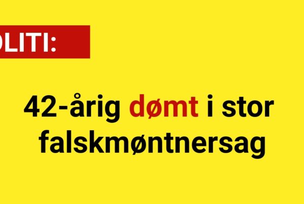 42-årig dømt i stor falskmøntnersag - Krimi