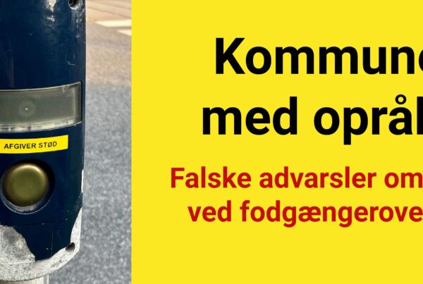 Falske stød-advarsler forvirrer fodgængere i kommune