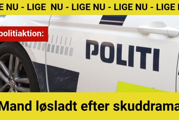 Stor politiaktion: 'Mand løsladt efter skuddrama'