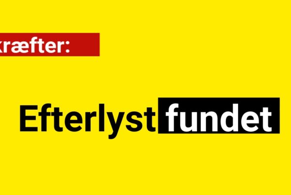 Bekræfter: Efterlyst fundet