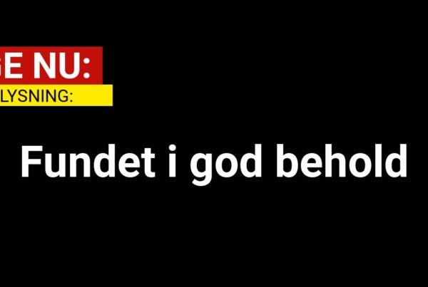 Fundet i god behold