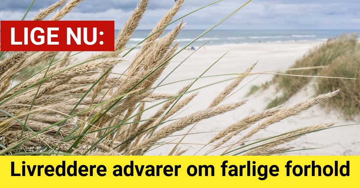 LIGE NU: Livreddere advarer om farlige forhold