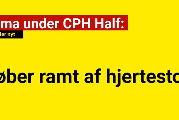 Drama under CPH Half: Løber Ramt af Hjertestop - Nu er der nyt