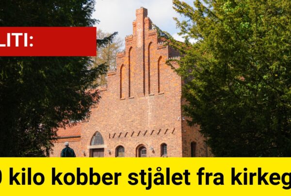 100 kilo kobber stjålet fra kirkegård