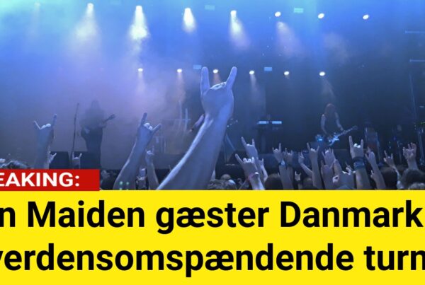 Iron Maiden gæster Danmark på verdensomspændende turné