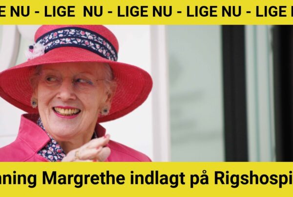 Dronning Margrethe indlagt på Rigshospitalet