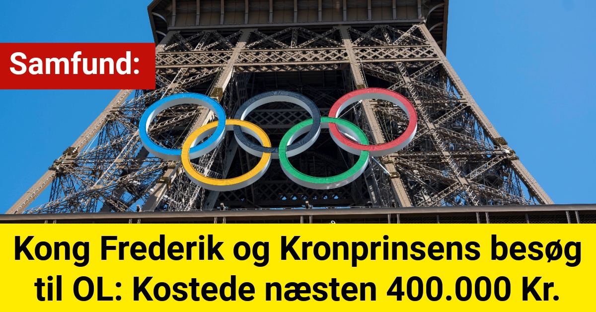 Kong Frederik og Kronprinsens besøg til OL: Kostede næsten 400.000 Kr.