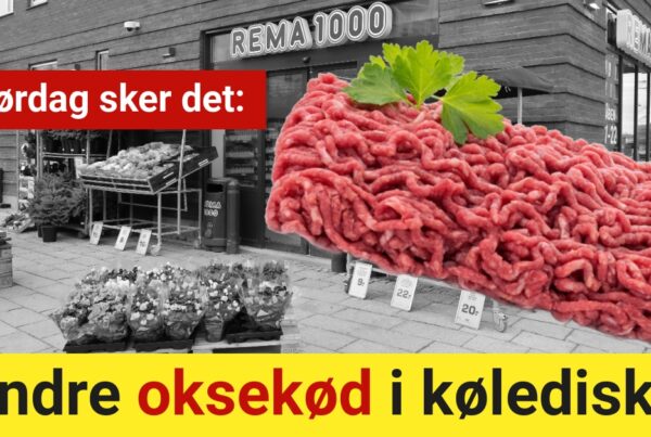 På lørdag sker det: Mindre oksekød i køledisken