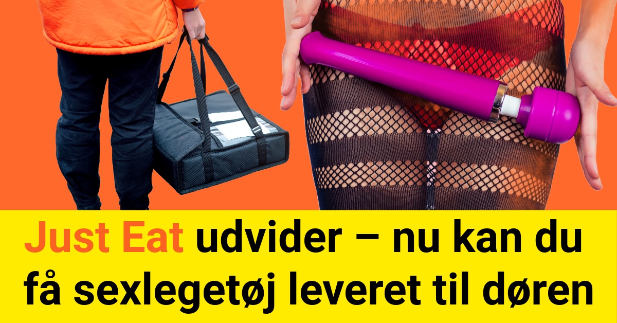 Just Eat udvider – nu kan du få sexlegetøj leveret til døren