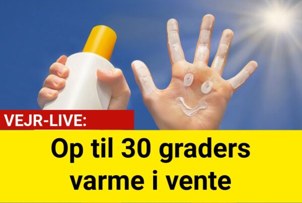 Op til 30 graders varme i vente