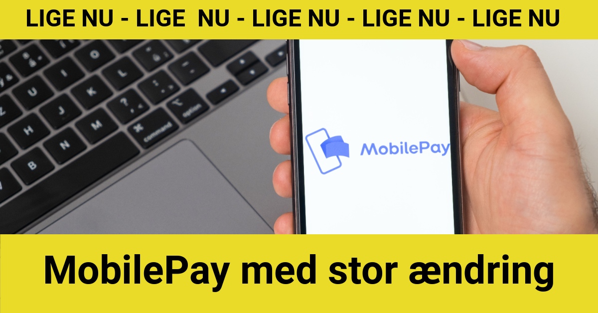 MobilePay med stor ændring