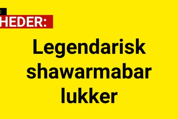 Legendarisk shawarmabar lukker