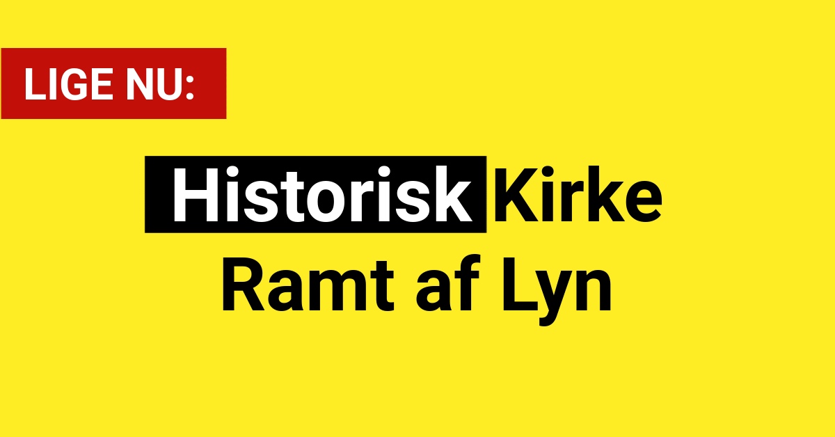 Historisk Kirke Ramt af Lyn