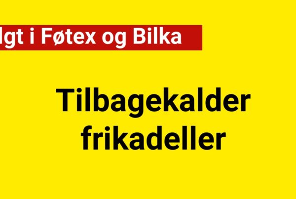 Tilbagekalder frikadeller: Solgt i Føtex og Bilka