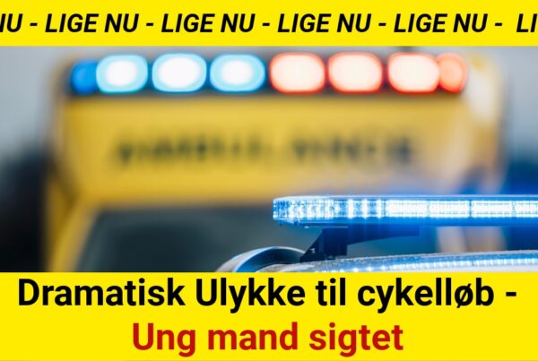 Dramatisk Ulykke til cykelløb - Ung mand sigtet