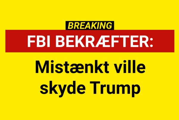 FBI BEKRÆFTER: Mistænkt ville skyde Trump