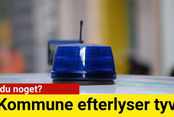 Kommune efterlyser tyv: Ved du noget?