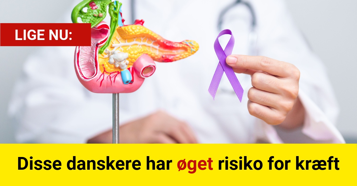 Disse danskere har øget risiko for kræft