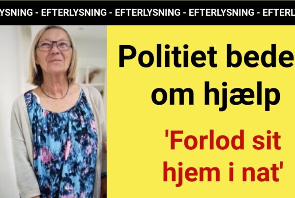 Politiet efterlyser kvinde: 'Forlod sit hjem i nat'