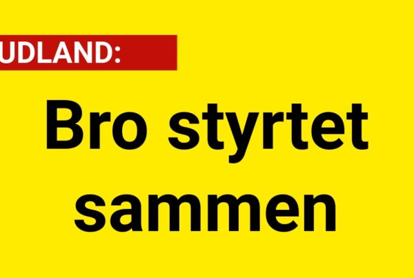 Bro styrtet sammen