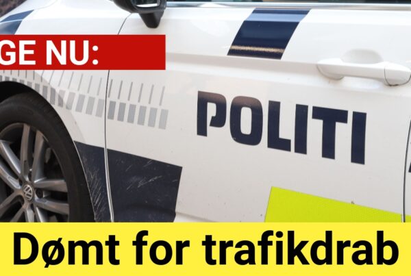 Dømt for trafikdrab