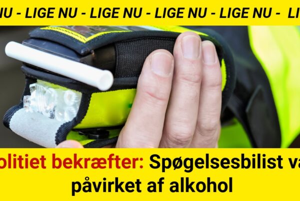 Politiet bekræfter: Spøgelsesbilist var påvirket af alkohol