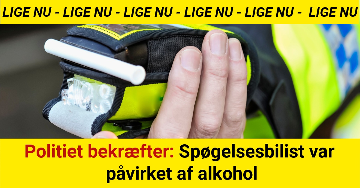 Politiet bekræfter: Spøgelsesbilist var påvirket af alkohol