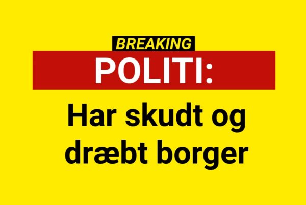 Politikreds har skudt og dræbt borger