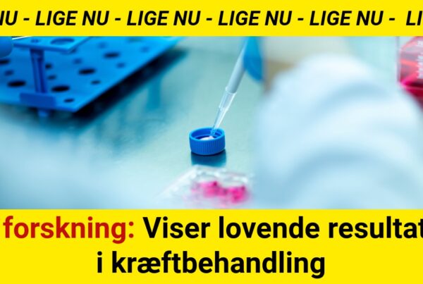 Ny forskning: Viser lovende resultater i kræftbehandling