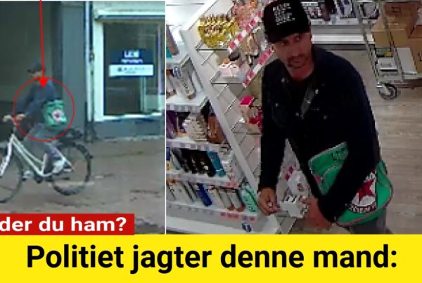 Politiet jagter denne mand: Kender du ham?