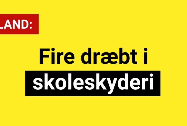 DRAMA: Fire dræbt i skoleskyderi