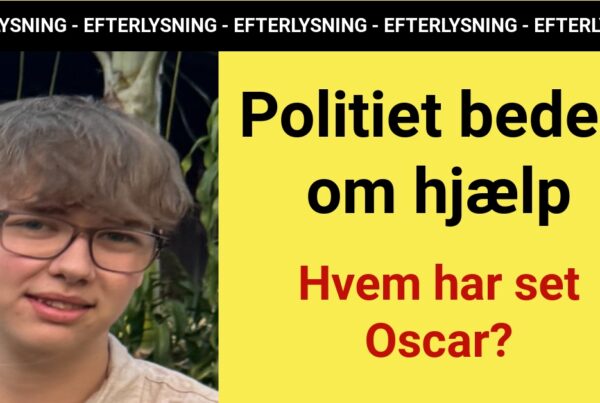 Hvem har set Oscar? Politiet beder offentligheden om hjælp