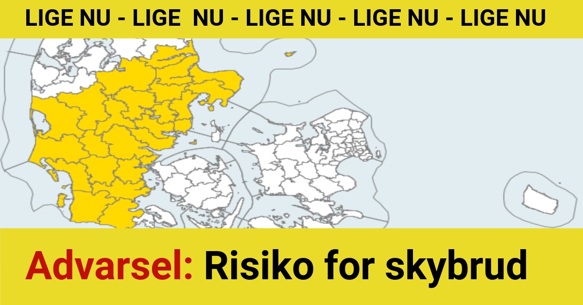 Advarsel: Risiko for skybrud