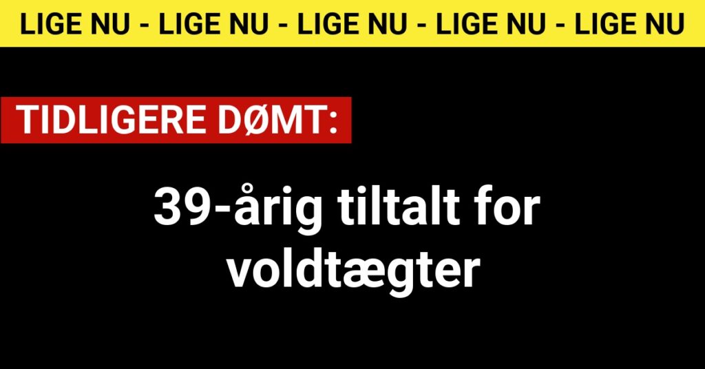 39-årig tiltalt for voldtægter